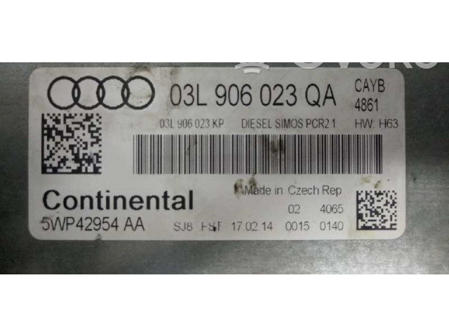 Блок управления двигателем Блок управления 03L906023QA Audi A1