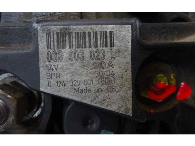 Генератор 038903023L Audi A4 Allroad