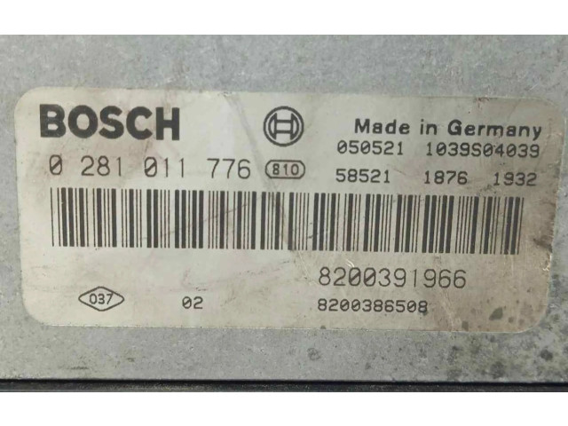 Řídící jednotka 8200391966 Renault Megane II