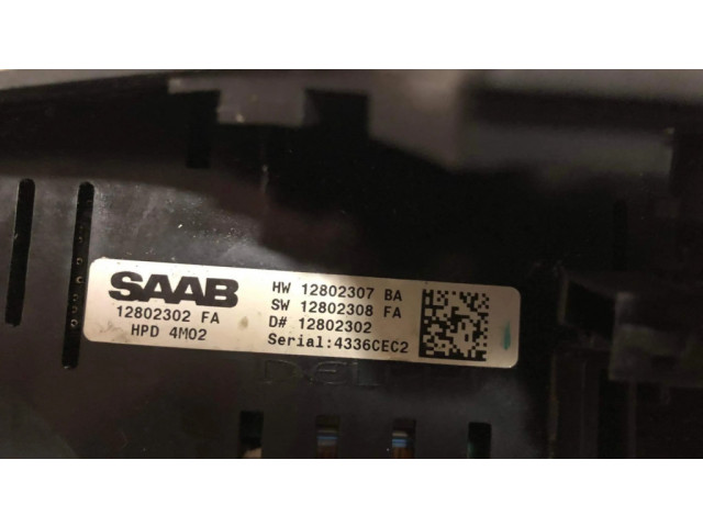 Дисплей 12802307, 12802308 Saab 9-3 Ver1