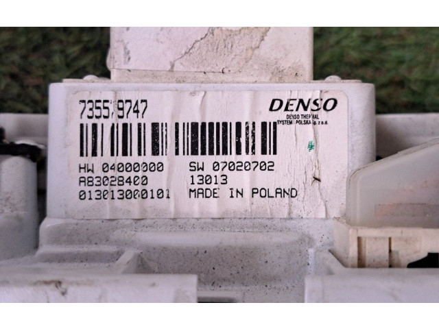 Блок управления климат-контролем 735579747, 199B5000 Fiat 500L