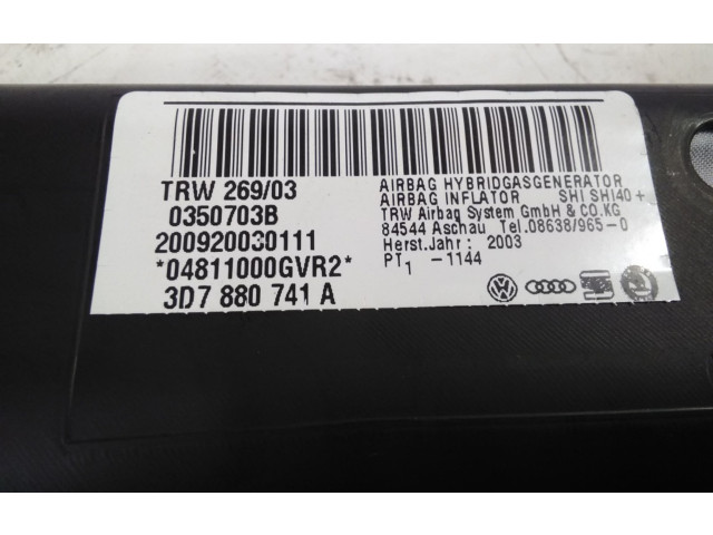 Боковая подушка безопасности 3D7880741A Volkswagen Phaeton