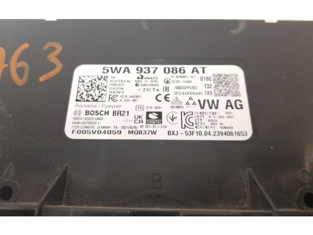 Блок управления 5WA937086AT Skoda Octavia Mk4