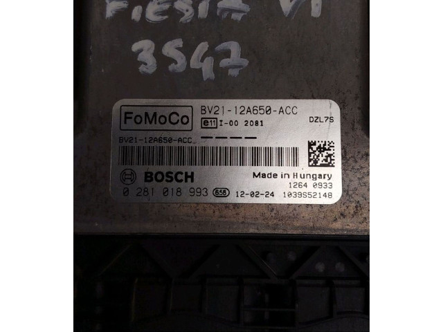 Řídící jednotka BV21-12A650-ACC   Ford Fiesta 2012