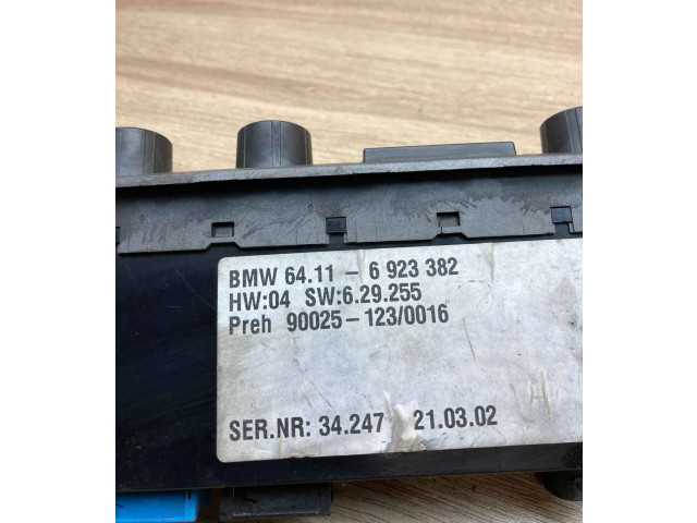 Блок управления кондиционера воздуха / климата/ печки (в салоне) 66216954007, 601929 BMW 7 E65 E66 2005