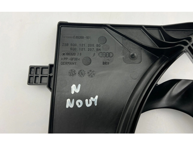 Вентилятор радиатора     5Q0121205BD    Volkswagen Golf VII 