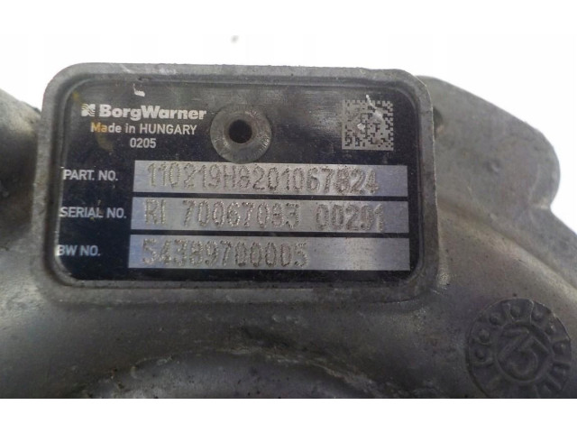 Турбина Nissan X-Trail T32 54389700005