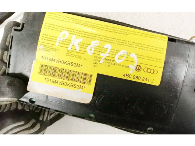 Подушка безопасности в сиденье 4b0880241j, bam-pt1-1103   Audi A6 S6 C5 4B