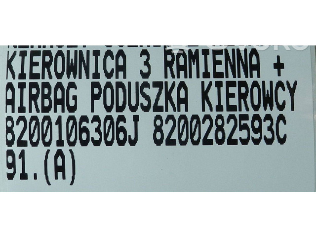 Volant Renault Megane II 2004 8200106306J