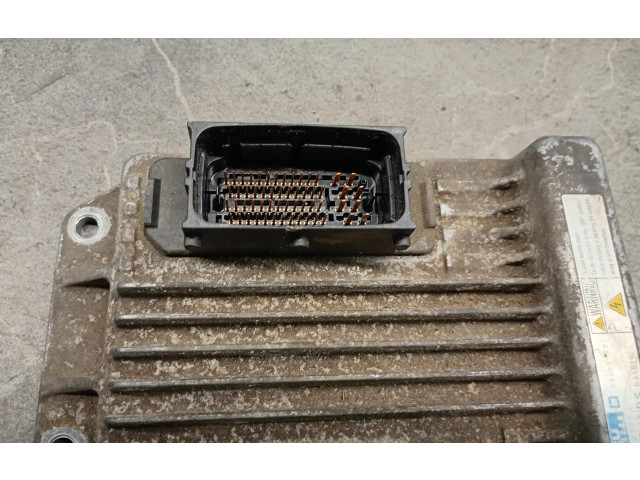 Блок управления двигателем Блок управления 98000322 Opel Meriva A