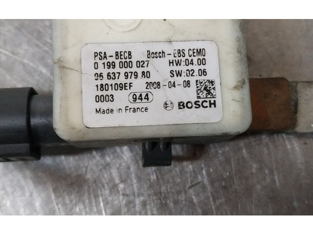 Блок управления 9663797980 Citroen C4 I