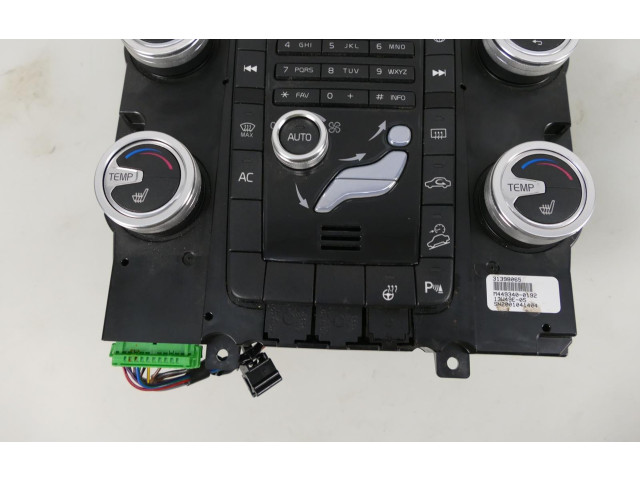 Блок управления климат-контролем 31398065   Volvo XC60