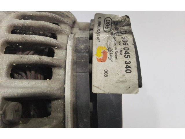 Генератор 0986045340 Volkswagen Caddy