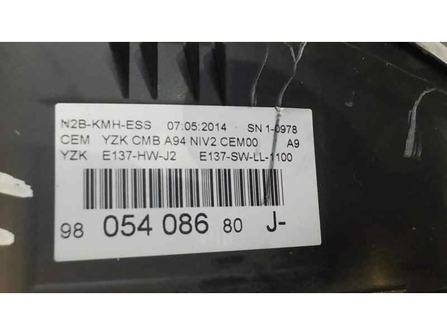 Панель приборов 9805408680   Peugeot 2008 I       