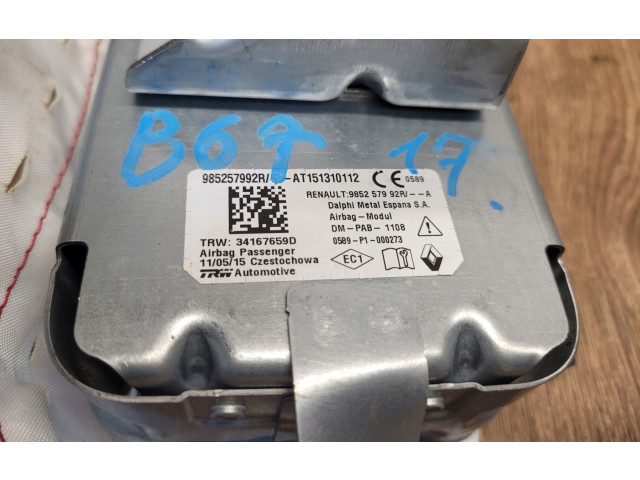 Подушка безопасности пассажира 985257992R   Renault Twingo III