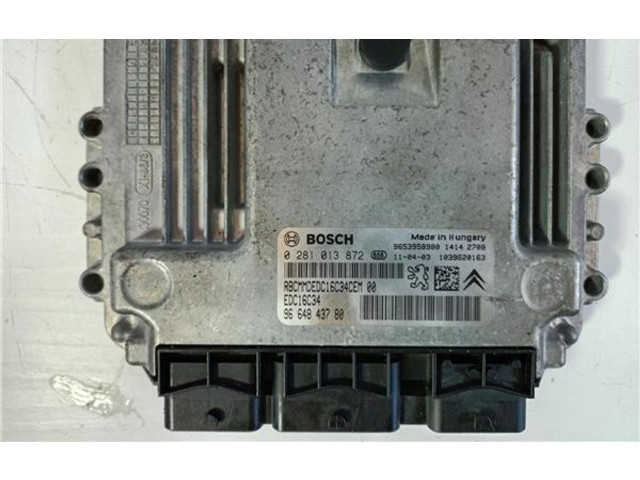 Volant Citroen Berlingo 2008 9664843780, 0281013872