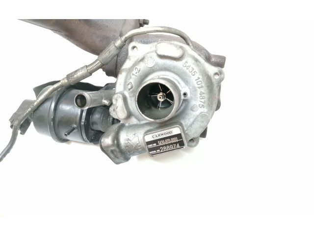  Турбина Fiat 500L  54309700000, 199B4000         