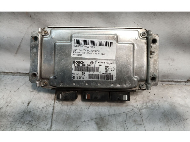 Vstřikovač 9637838780, 0261206246 Citroen Saxo HFX