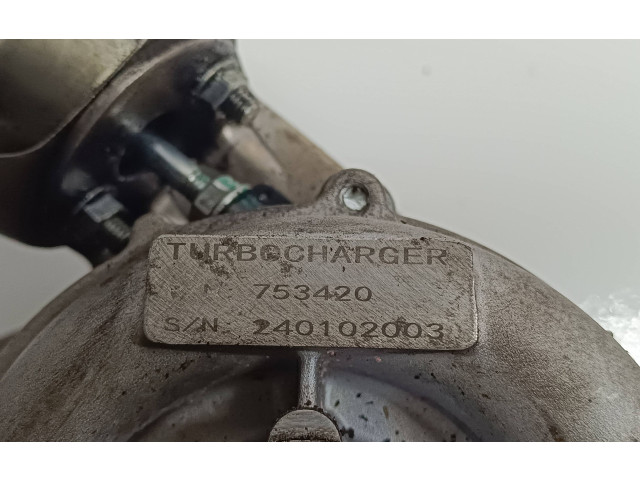 Турбина Citroen C5 753420, 240102003 для двигателя 7M5Q HHDA