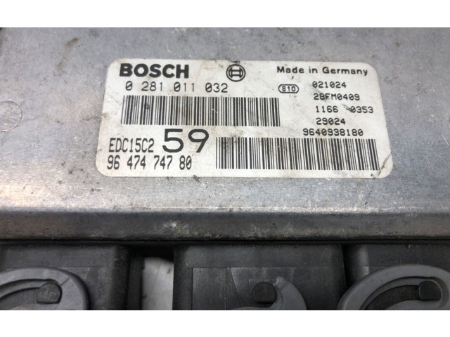 Блок управления двигателем Блок управления Citroen C8