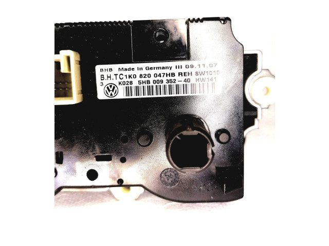 Блок управления климат-контролем 1K0820047HB, 5HB00935240 Volkswagen Caddy