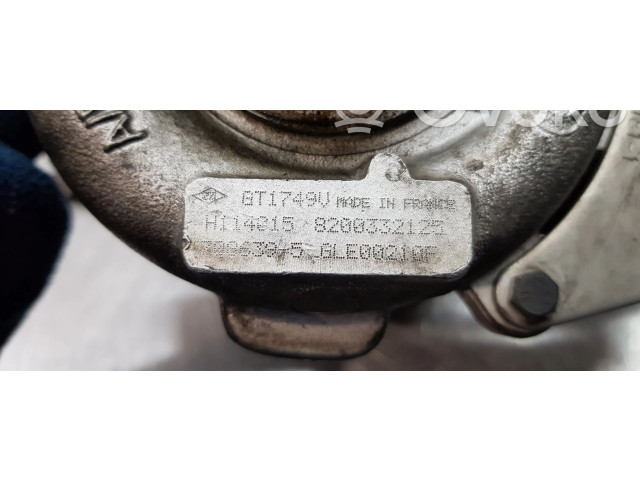 Турбина Renault Scenic RX 8200332125 для двигателя F9Q D8