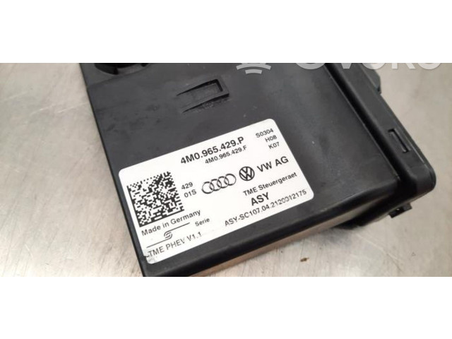 Блок управления климат-контролем 4M0965429P Audi Q5 SQ5