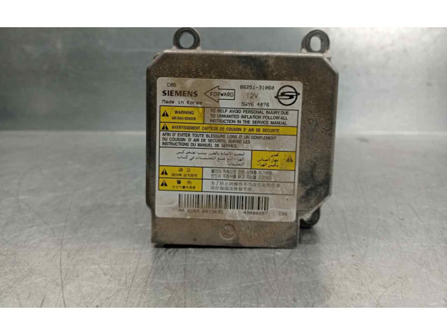 Блок подушек безопасности 8625131060, 5WY64076 SsangYong Actyon