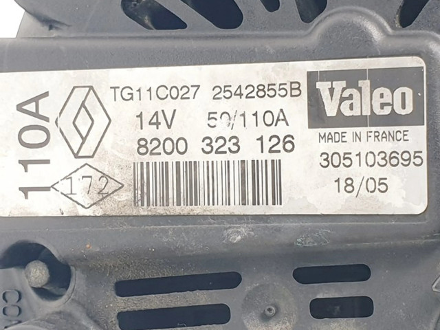 Генератор 2542855B, 8200323126   Renault Scenic II -  Grand scenic II 1.9     