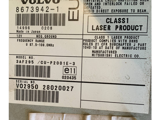 Блок предохранителей  86739421, 28020027   Volvo V70    