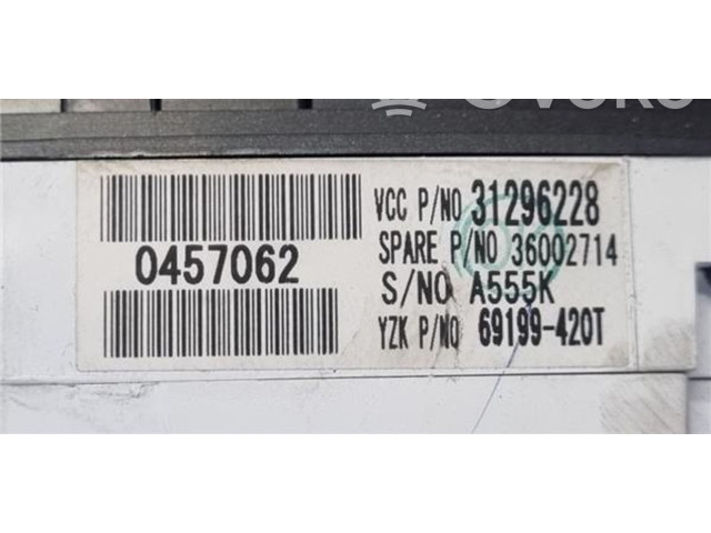 Панель приборов 36002714, 36002714   Volvo V50       