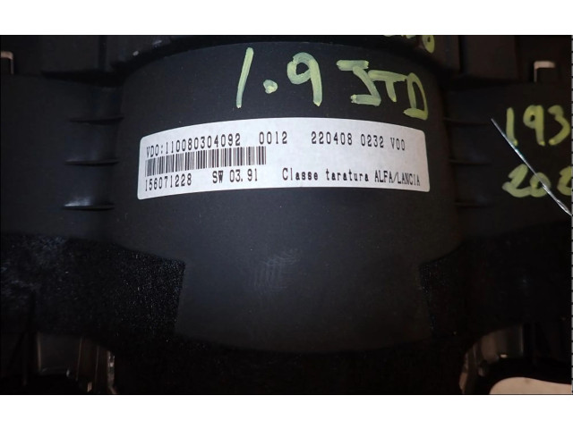 Přístrojová deska Alfa Romeo 155 2008 156071292