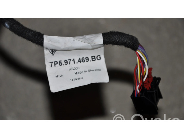 Зеркало электрическое Porsche Cayenne (92A) 2011-2017 года