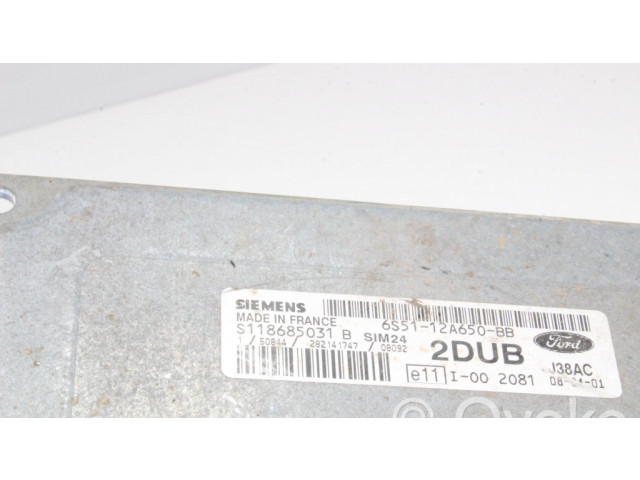 Řídící jednotka 6S5112A650BB Ford Ka 2010