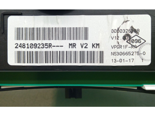 Панель приборов 248109235R, 0000326398 Dacia Sandero