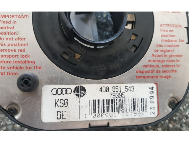 Подрулевой шлейф SRS 4D0951543   Audi A8 S8 D2 4D