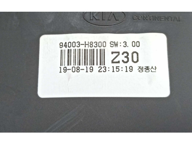 Přístrojová deska KIA Stonic 2019 94003H8300, 94003-H8300