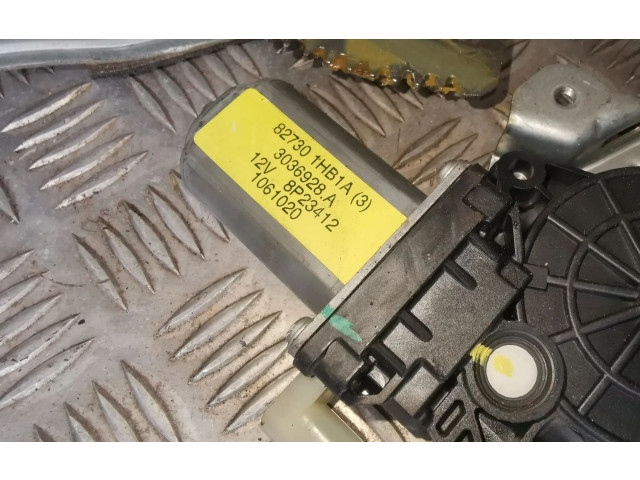 Передний комплект электрического механизма для подъема окна 827301HB1A, 807311HB2A Nissan Note (E12)