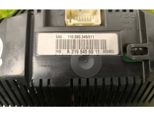 Přístrojová deska Mercedes-Benz CLS AMG C219 2007 A2195406911, 110080349