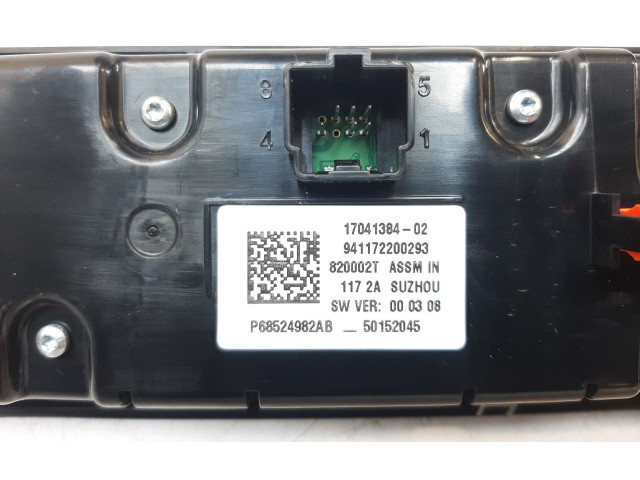 Блок управления климат-контролем 68524982AB   Jeep Compass