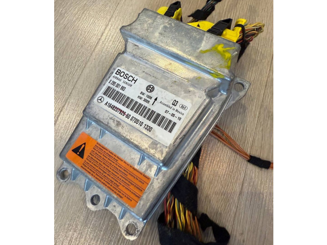 Блок подушек безопасности A1648207926, 0285001993   Mercedes-Benz ML W164