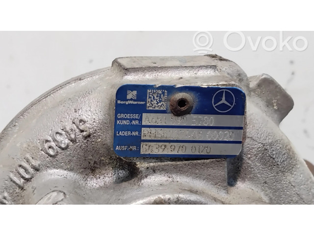 Turbodmychadlo Турбина A6510905780, PH50227406 Mercedes-Benz E W212 2.1 0947