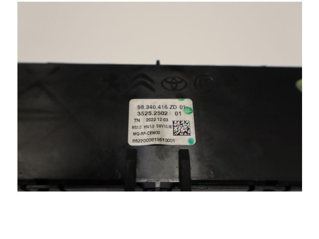 Блок управления климат-контролем 98340416ZD   Peugeot Partner III