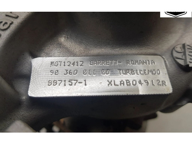 Турбина Peugeot 2008 I 9836081180, 9836081180 для двигателя EB2ADTS(HNS)