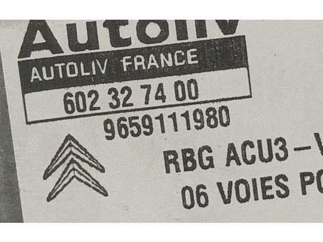 Блок подушек безопасности 602327400, 9659111980 Citroen Xsara