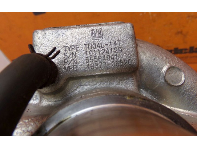 Turbodmychadlo Турбина 55564941, 4937706520 Saab 9-3 Ver2 B207R