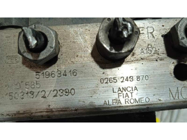 Jednotka ABS 51963416, 0265243870   Fiat Grande Punto 2015