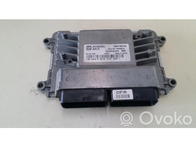 Блок управления двигателя 25182025, 96958816   Chevrolet Spark