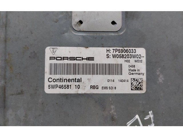 Řídící jednotka 7P5906033, 5WP46581 Porsche Cayenne (92A) 2014