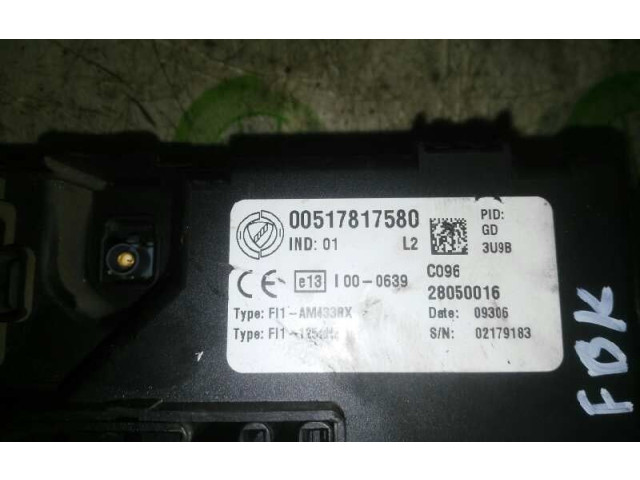 Модуль управления BSM 00517817580, C096 Fiat Grande Punto